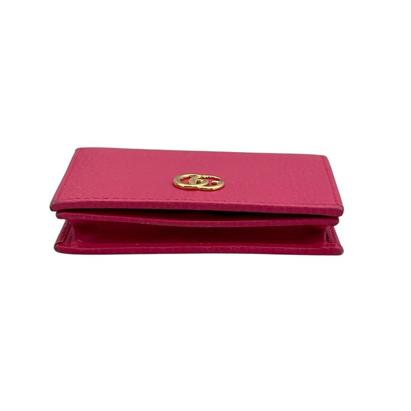 GUCCI GG Marmont Pink Leather Wallet - Exquisite Craftsmanship