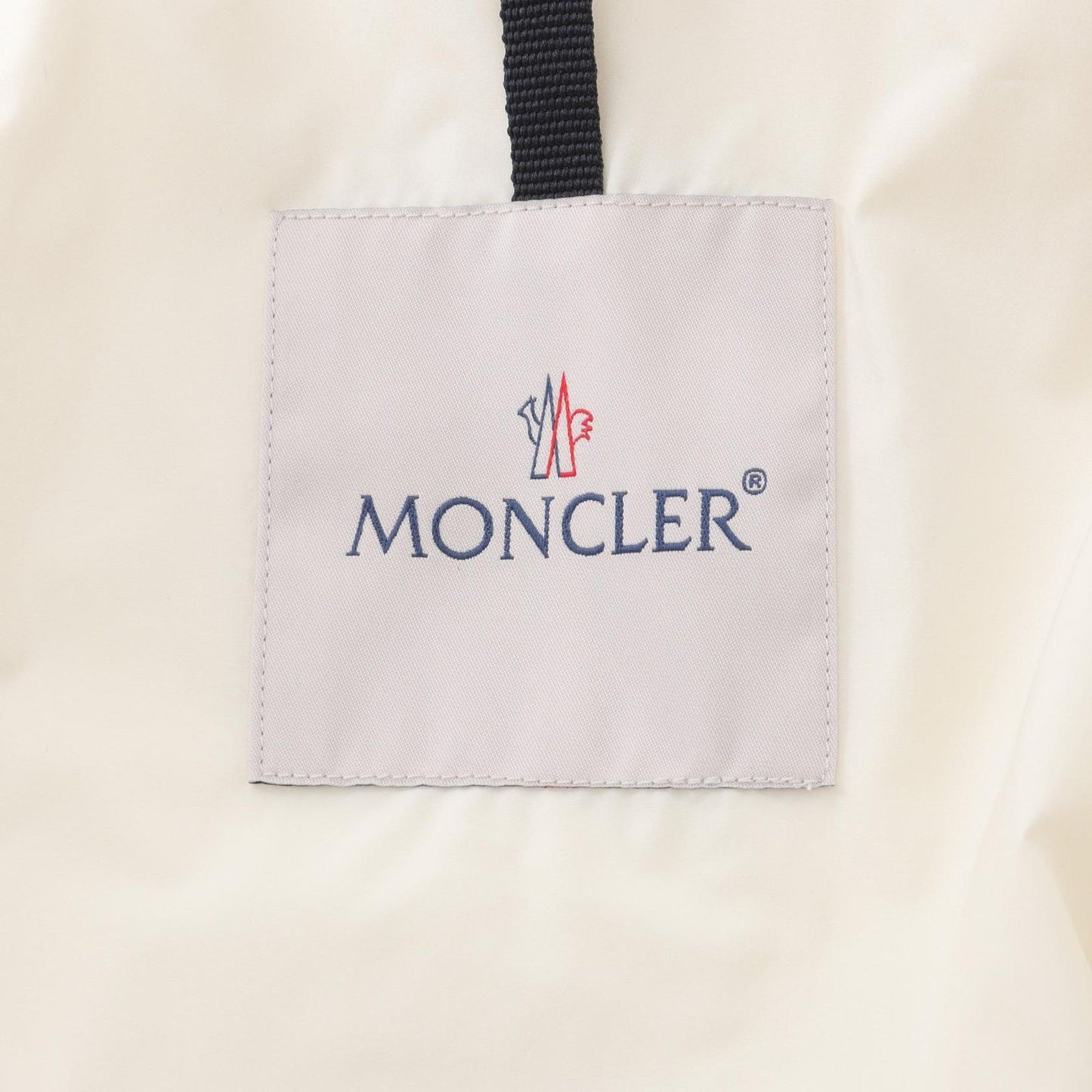 MONCLER Vabre Nylon Jacket in Ivory - Timeless Elegance