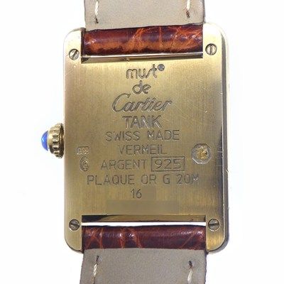 Cartier Must Tank SM W1008354 - Exquisite Ivory Dial Timepiece