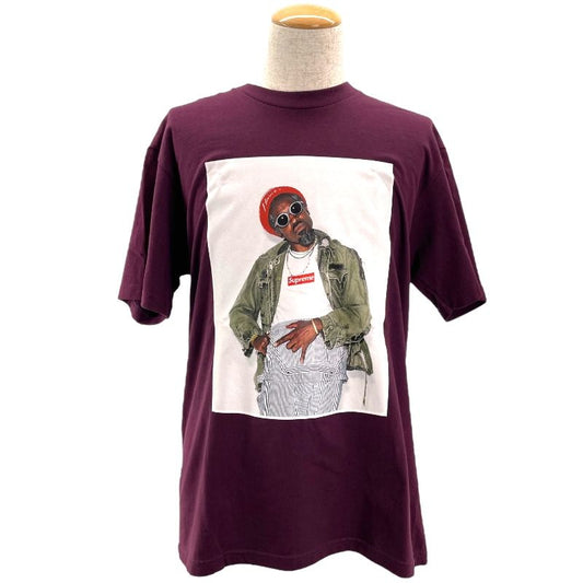 SUPREME Andre3000 Tee in Eggplant - Exclusive Cotton T-Shirt