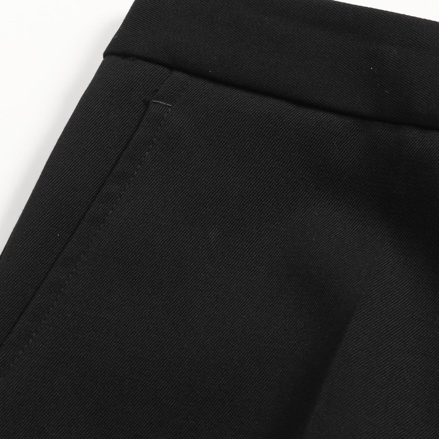 JIL SANDER Wool Gabardine Pants - Timeless Black Elegance