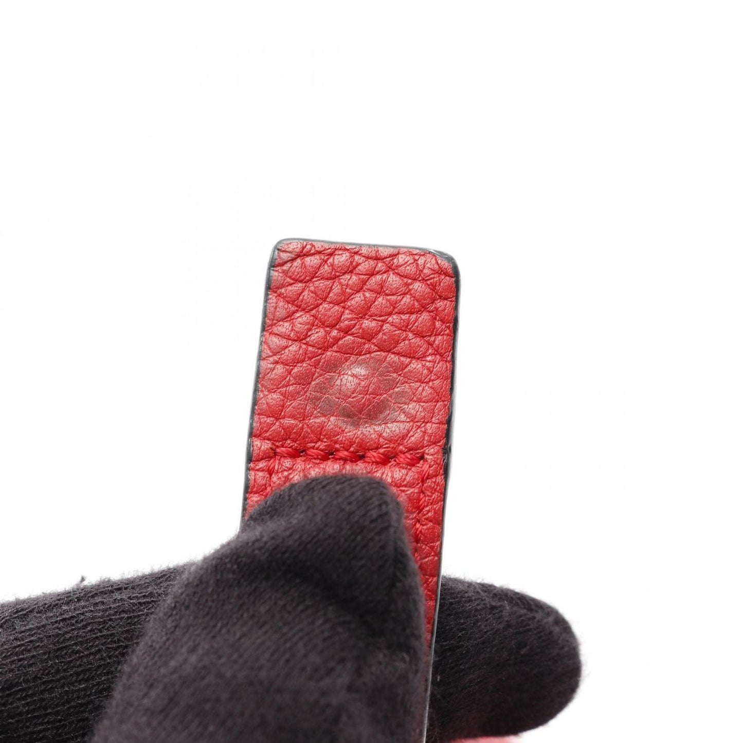 LOEWE Vertical Large Wallet in Red Leather - Exquisite Craftsmanship