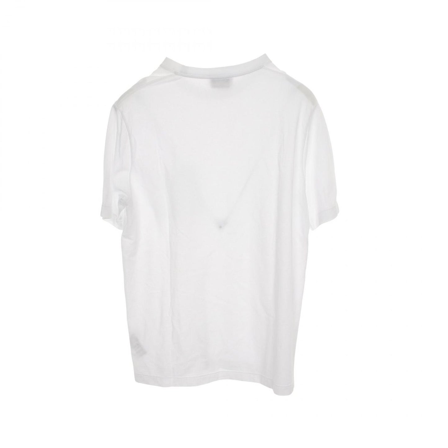 HERMES Embroidered Cotton T-Shirt - Timeless Elegance in White