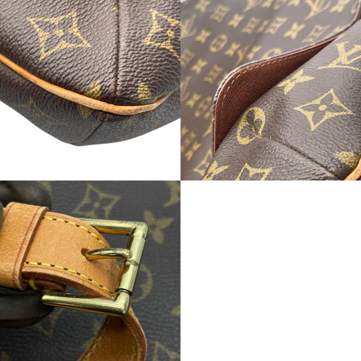 Louis Vuitton Musette M51256 Monogram Canvas Shoulder Bag - Brown