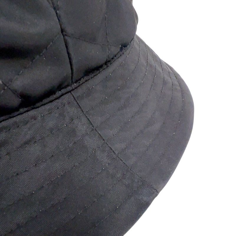 CELINE Quilted Logo Nylon Unisex Accessory - Black