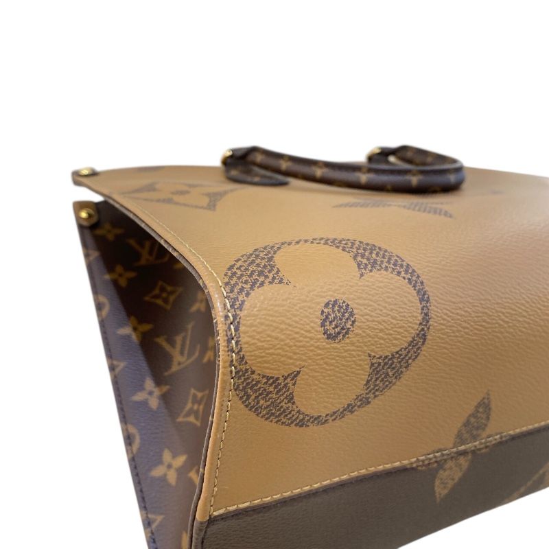 Louis Vuitton OnTheGo MM Monogram Handbag - Brown