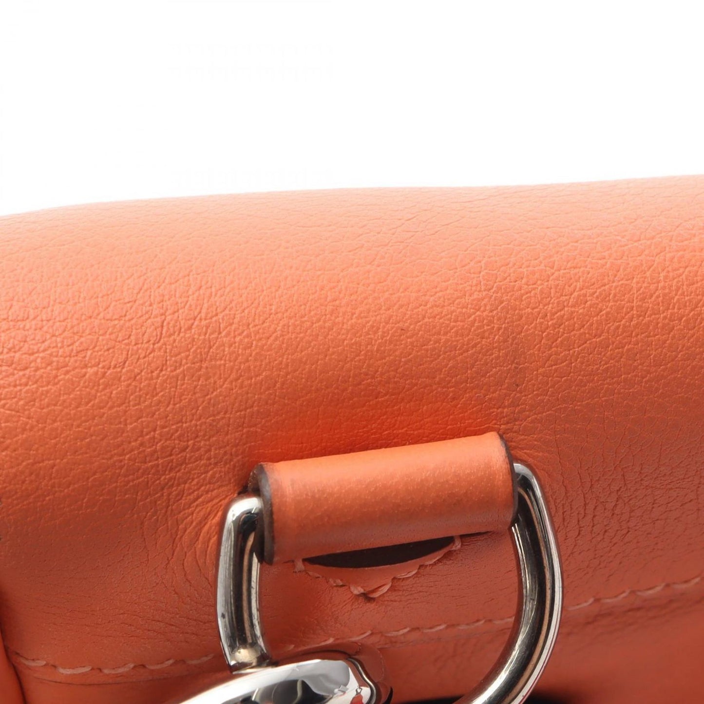 HERMES Berlin Mini Clebet Shoulder Bag - Exquisite Orange Elegance