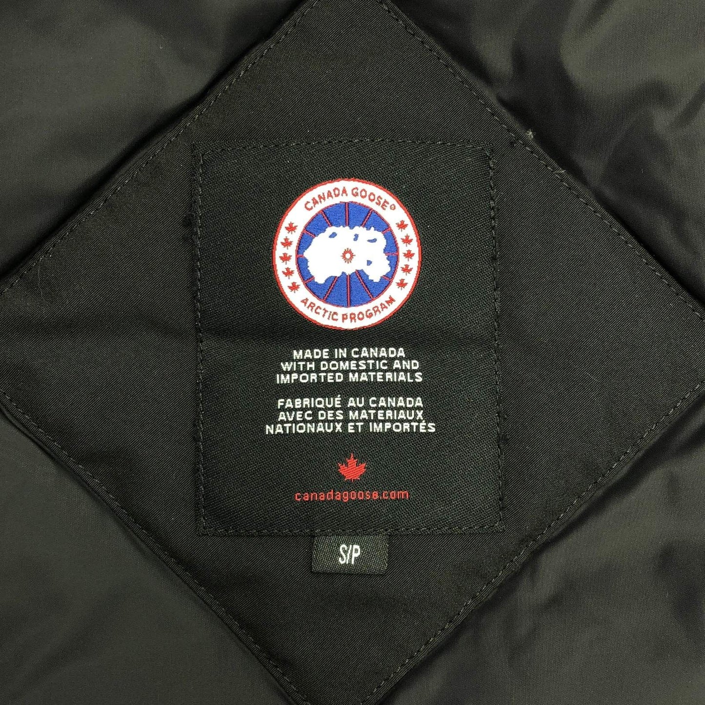 Canada Goose Black Down Jacket - Size S - Exceptional Craftsmanship