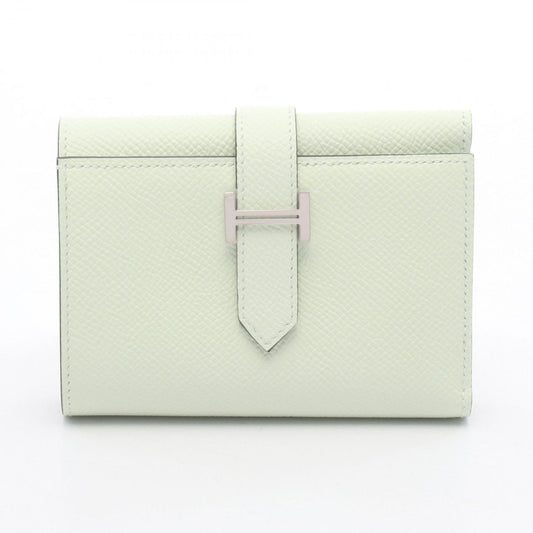 HERMES Béarn Combination Wallet in Vert Fizz - Unused Luxury