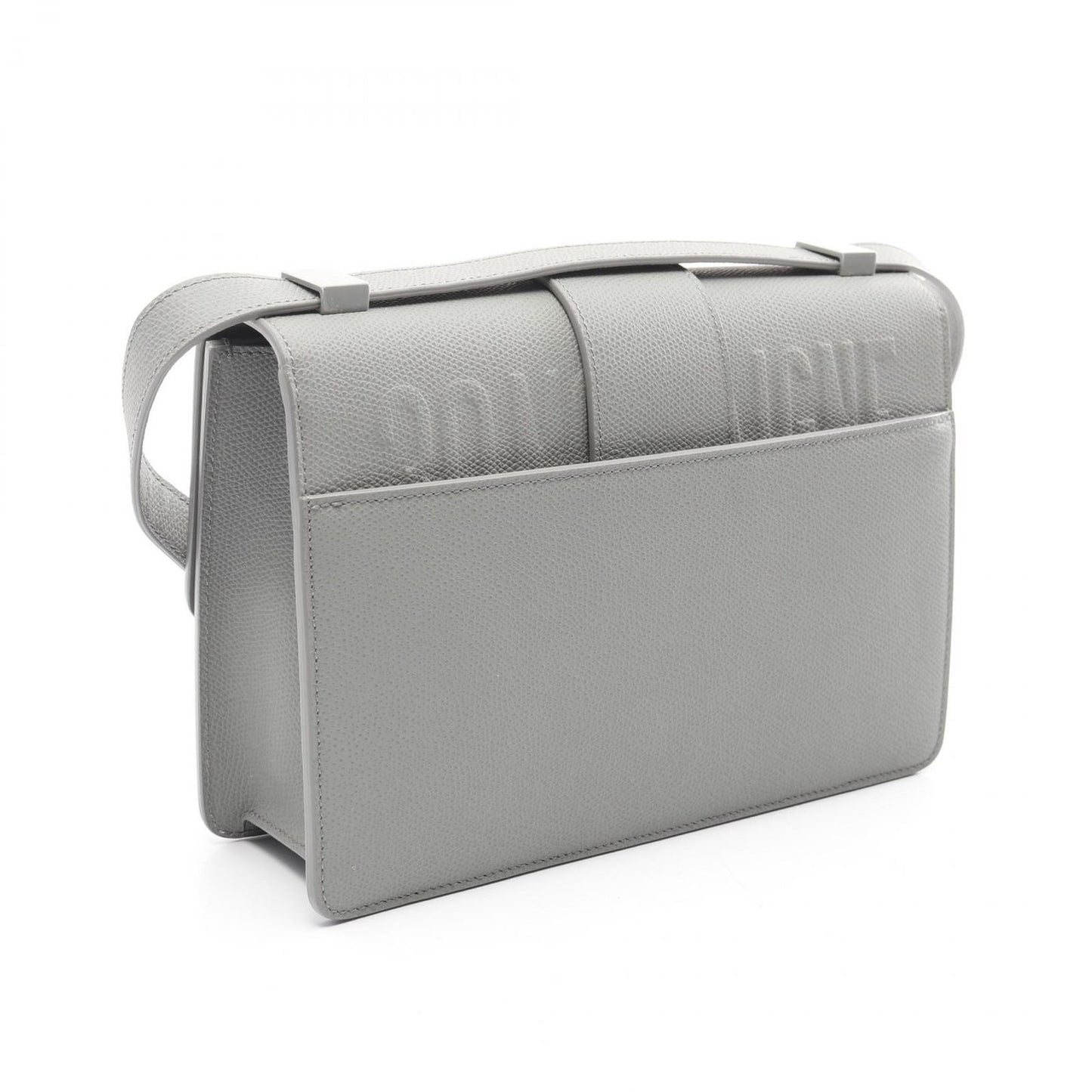Dior 30 Montaigne Shoulder Bag in Gray Leather - Timeless Elegance