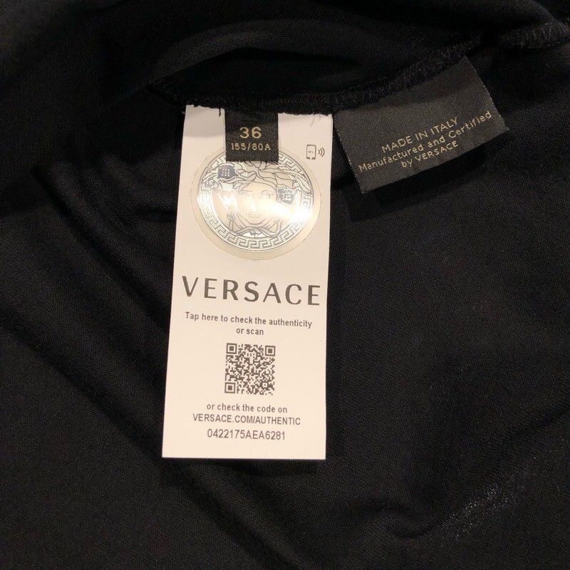 Versace Printed Cotton T-Shirt - Exclusive Women's Fashion
