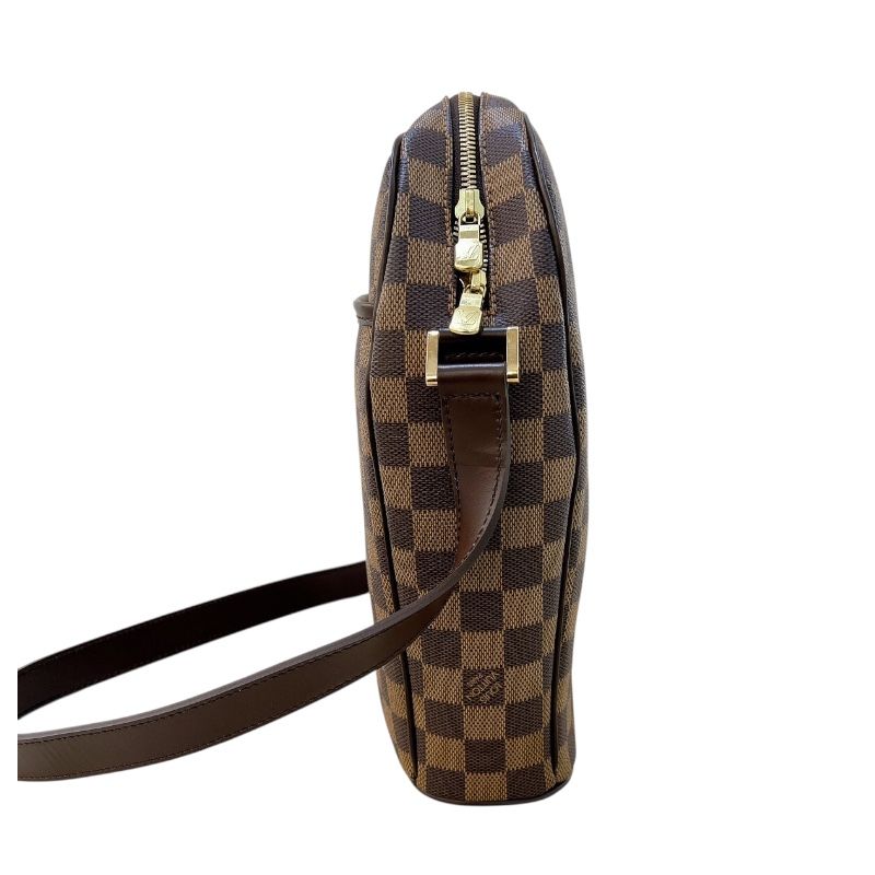 Louis Vuitton Ipanema GM Damier Canvas Leather Shoulder Bag