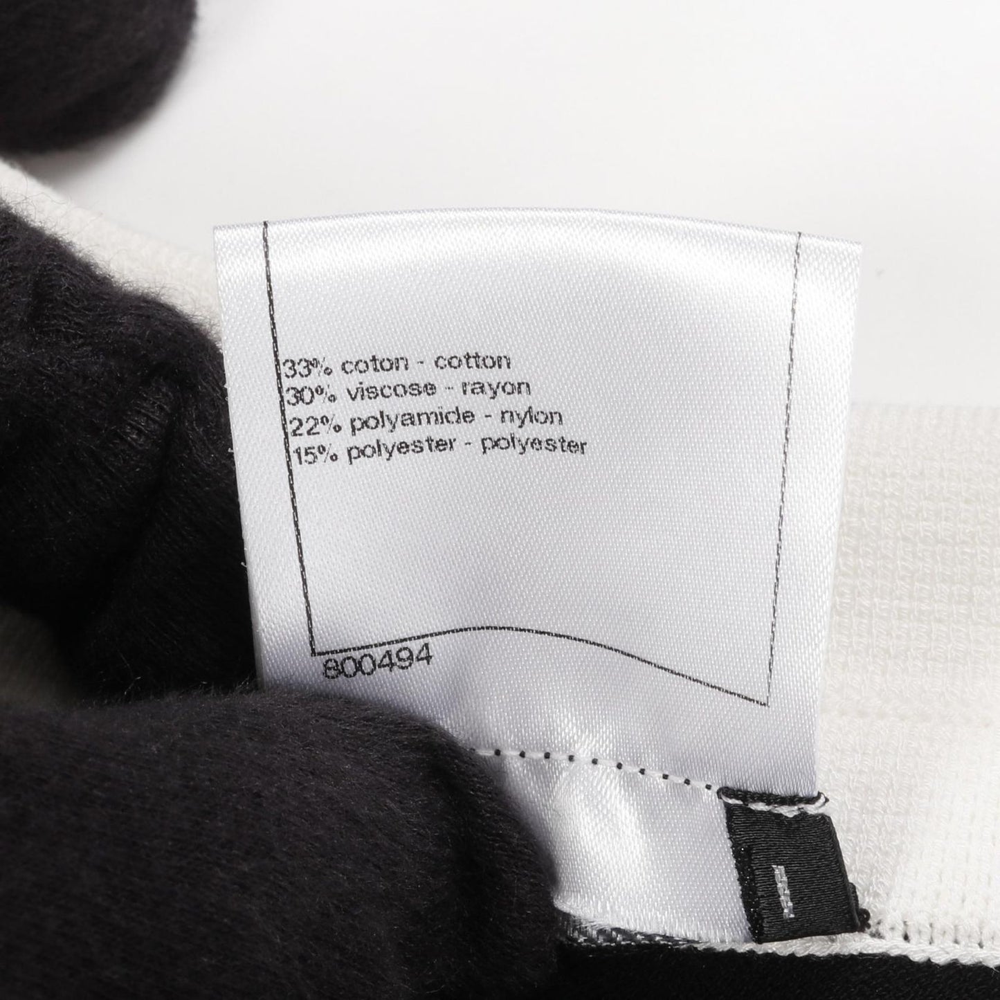 CHANEL Coco Mark Button Dress - Timeless Elegance in Black & White