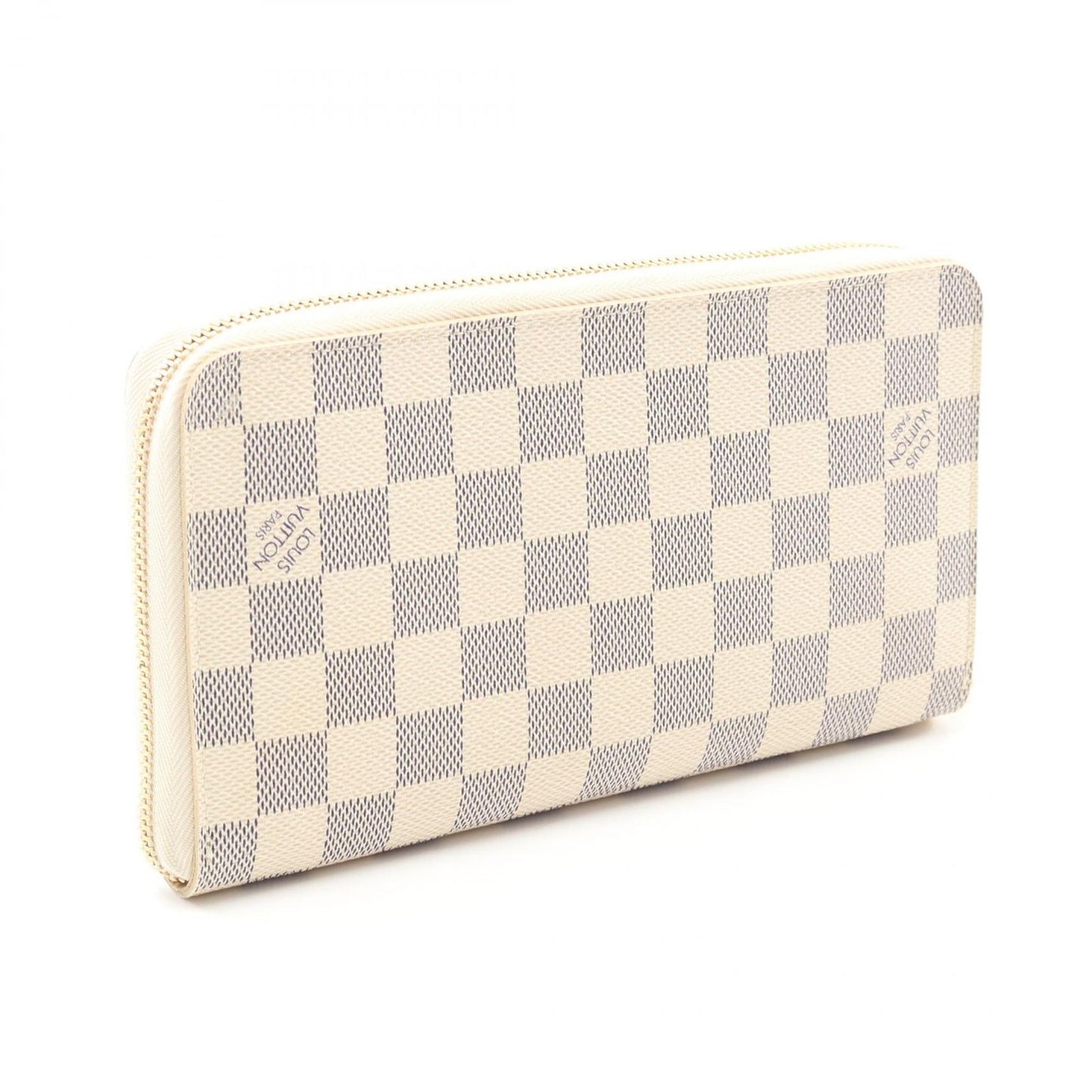 Louis Vuitton Zippy Organizer Wallet in Damier Azur Canvas