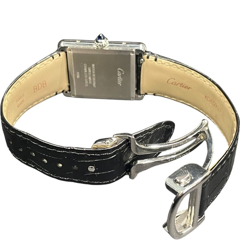 Cartier Tank Must LM Solar Beat WSTA0059 - Timeless Elegance