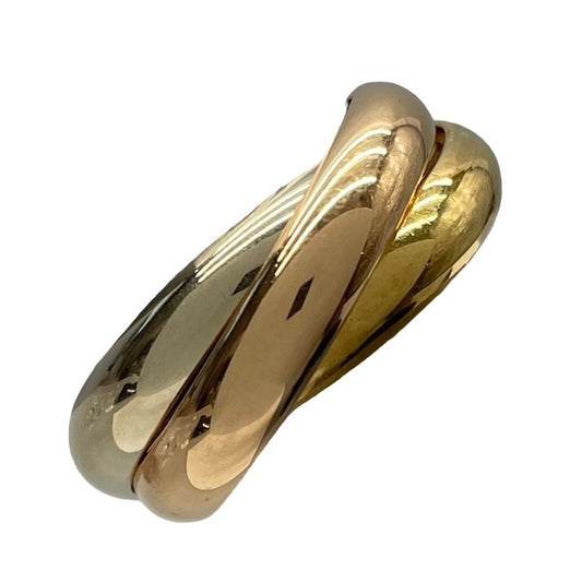 Cartier Trinity Ring in K18 Yellow, Pink & White Gold