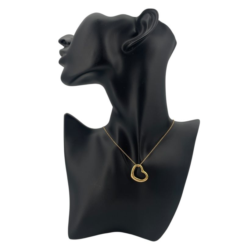 Tiffany & Co. Open Heart Necklace in 18K Yellow Gold