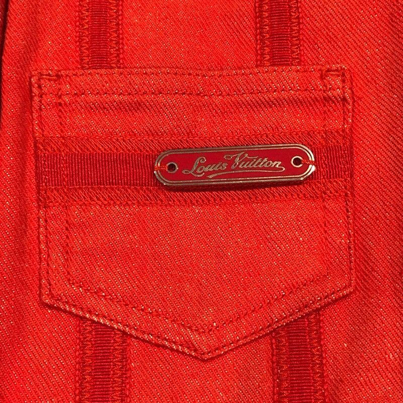 Louis Vuitton Women's Cotton Short Sleeve Shirt Jacket - Size 36