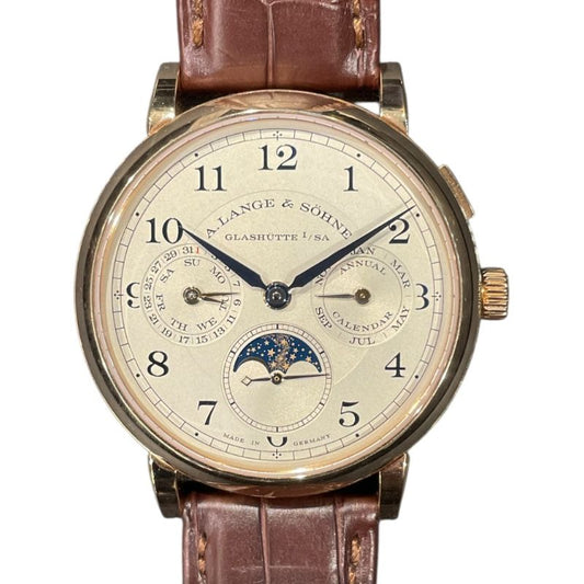 A.LANGE&SOHNE 1815 Annual Calendar 18K Pink Gold Men's Watch