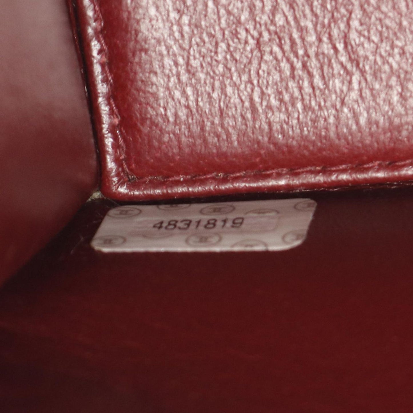 CHANEL Black Lambskin Coco Mark Chain Handbag - Timeless Elegance