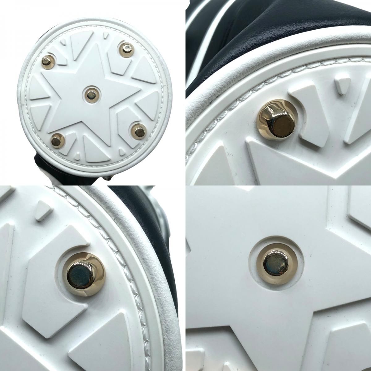 Christian Dior Vibe Micro Bucket Shoulder Bag - Navy & White