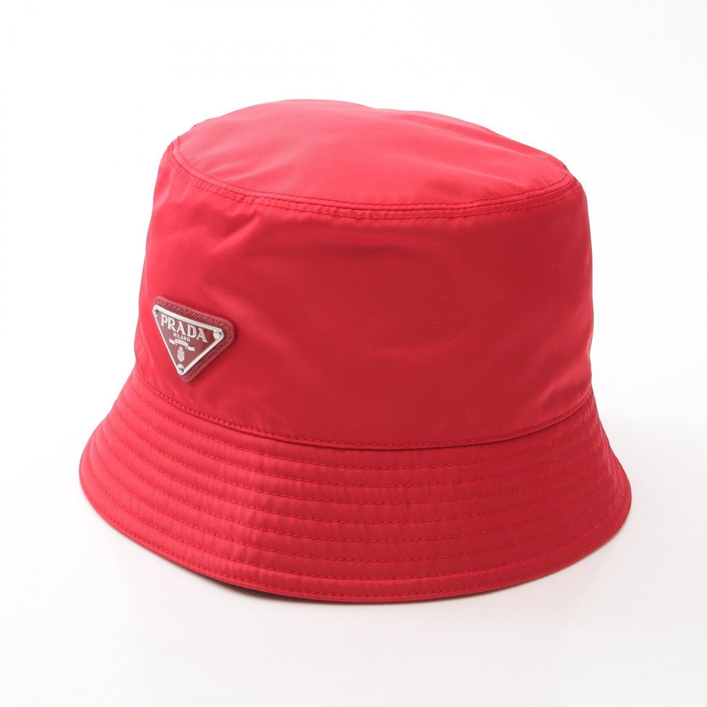 PRADA Re-Nylon Bucket Hat in Red - Unused Luxury Accessory