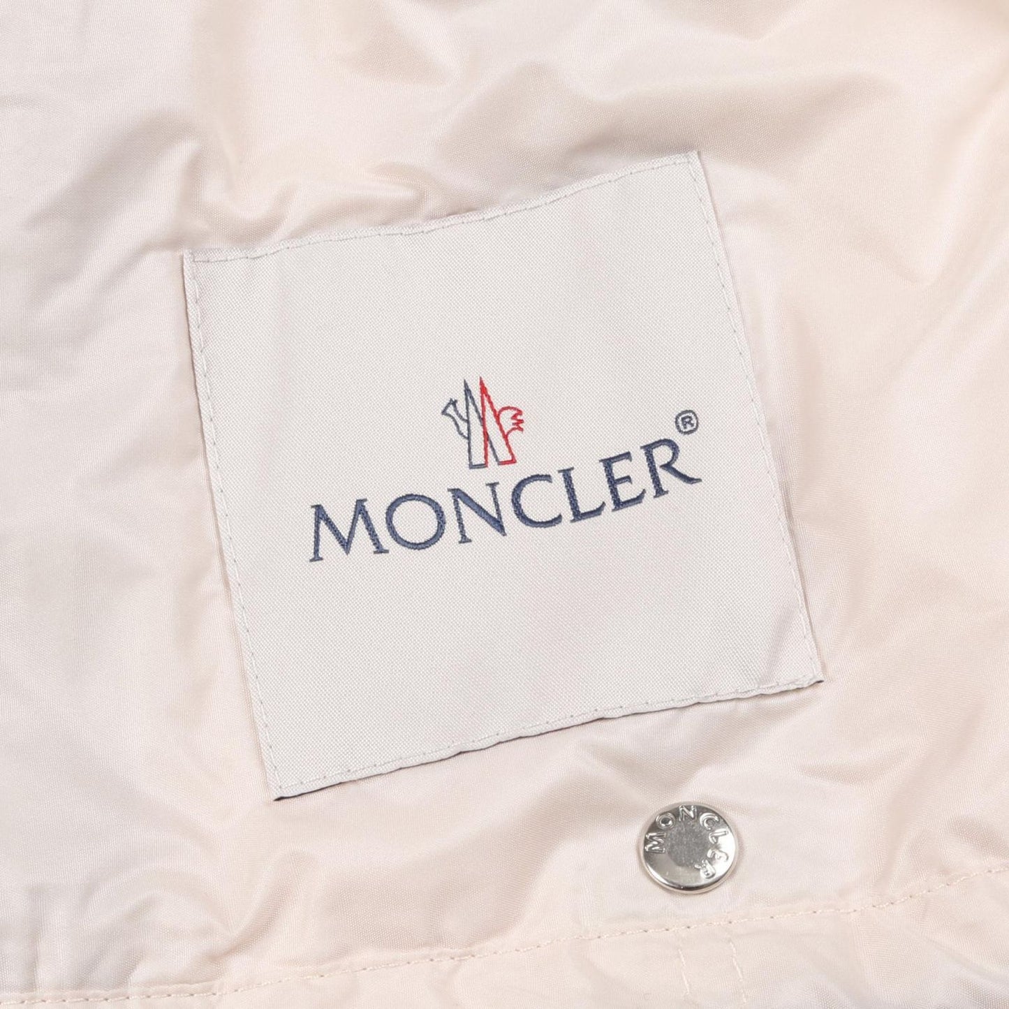 MONCLER LICO Light Pink Nylon Jacket - Exquisite Craftsmanship