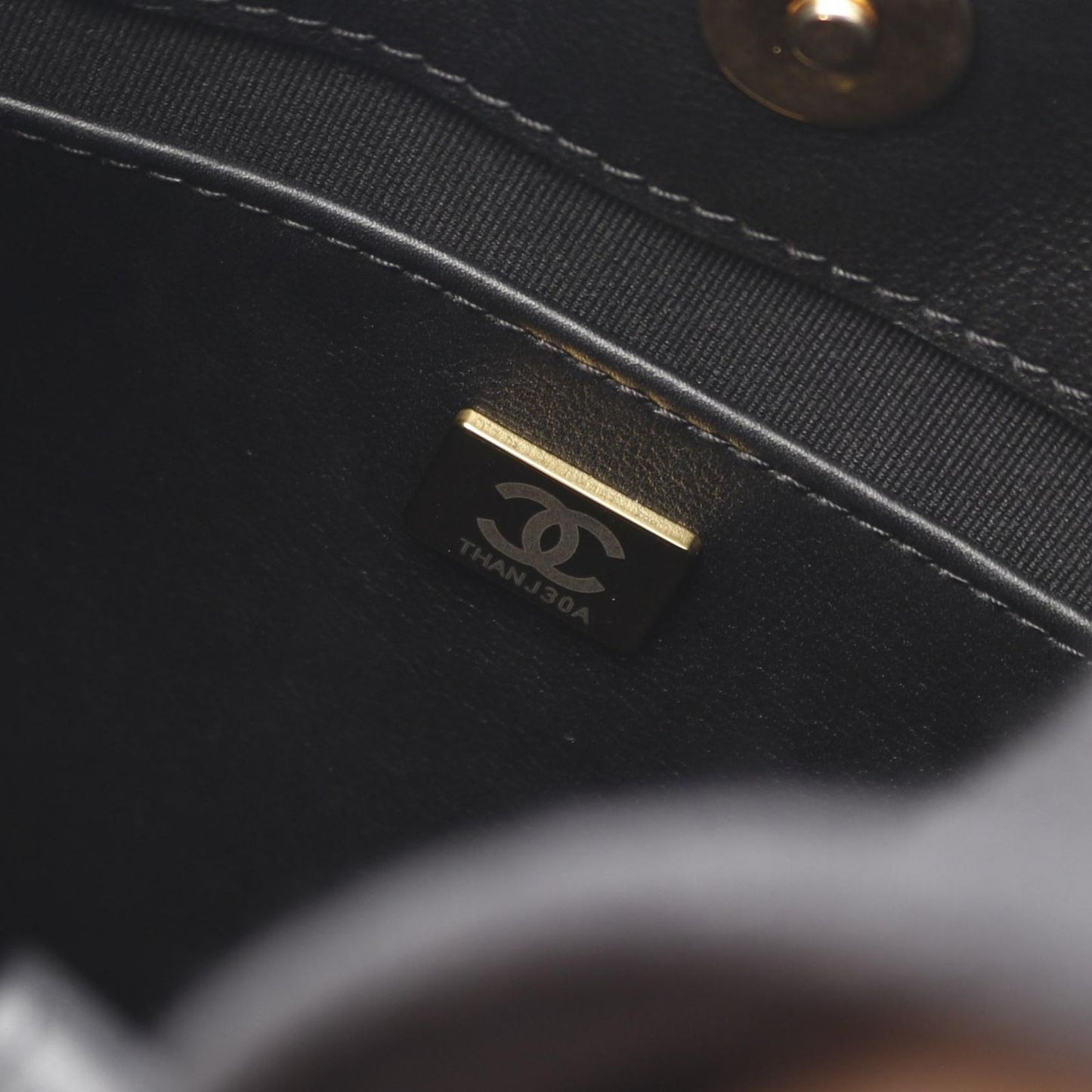 CHANEL Matelassé Hobo Shoulder Bag in Black Lambskin - AS4532