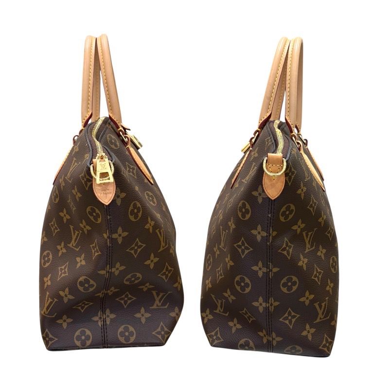 Louis Vuitton Poésie MM Monogram Canvas Handbag - Brown