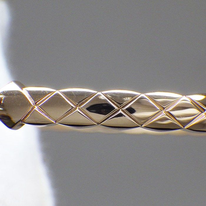 CHANEL Coco Crush Bracelet in K18 Pink Gold - Timeless Elegance