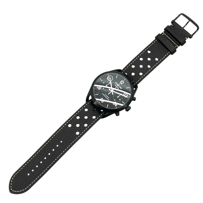 TOM FORD N.002 Titanium Chronograph - Black Automatic Watch