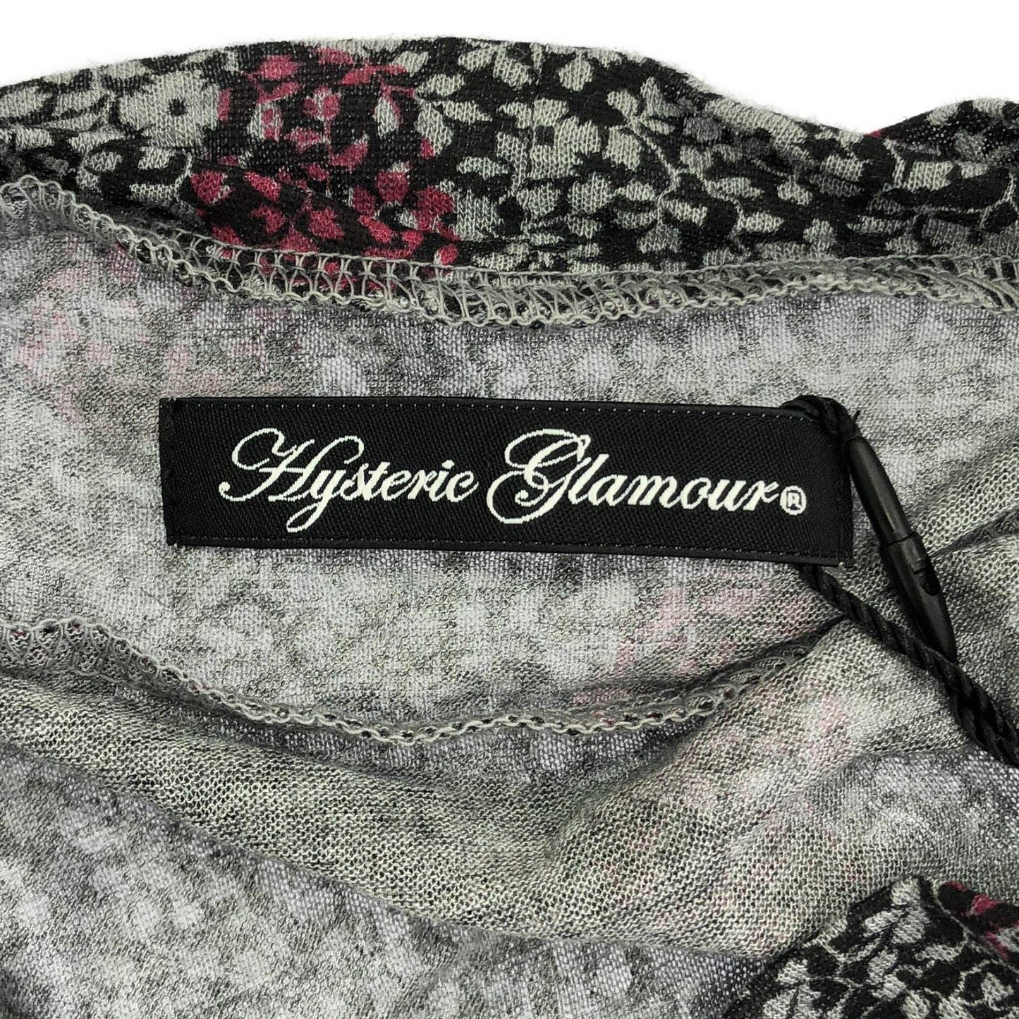 HYSTERIC GLAMOUR Elegant Gray Rayon Dress - Timeless Style