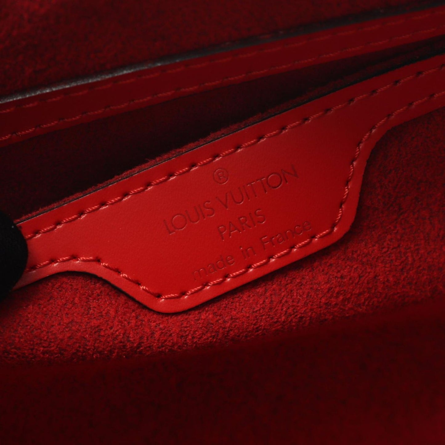 Louis Vuitton Suflo Handbag in Castilian Red - Timeless Elegance