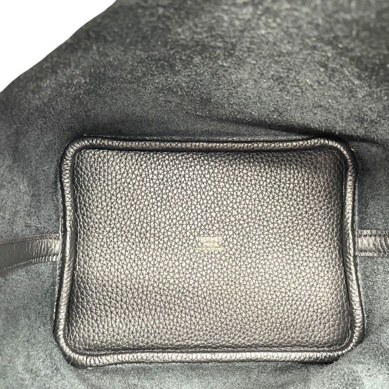 HERMES Picotin Lock PM Black with Gold Hardware - Unused Display Piece
