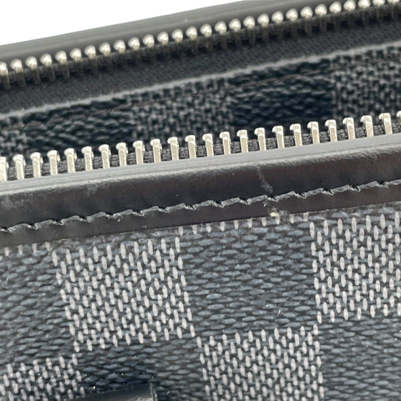 Louis Vuitton Tadao N51192 Black Damier Graphite Shoulder Bag