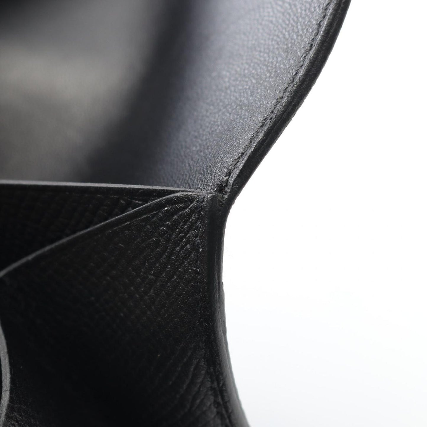 HERMES Constance Compact Wallet in Black - Timeless Elegance