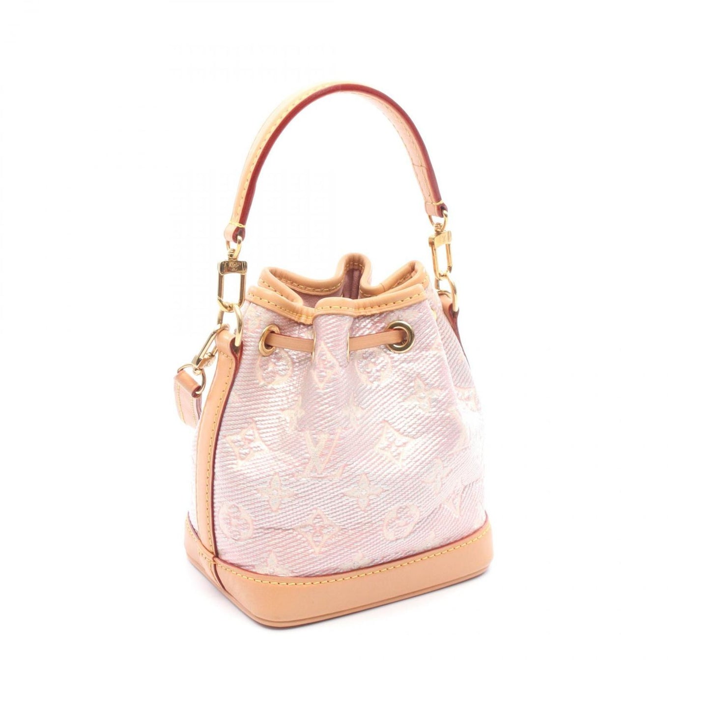 Louis Vuitton Nano Noé Handbag - Exquisite Pink Monogram Leather