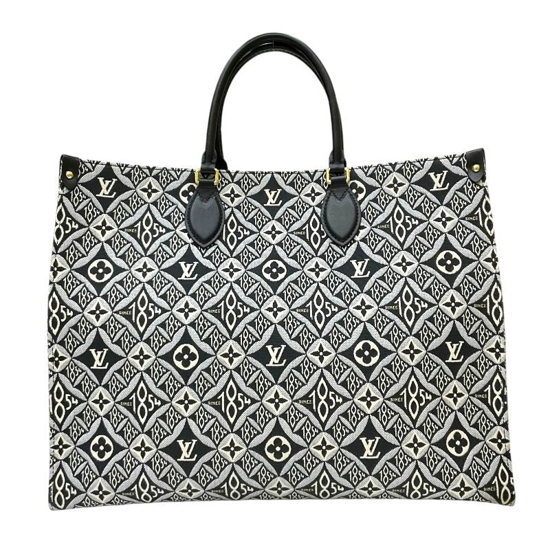 Louis Vuitton OnTheGo GM Since1854 Black & White Handbag