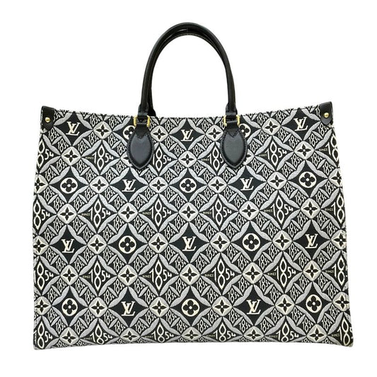 Louis Vuitton OnTheGo GM Since1854 Black & White Handbag