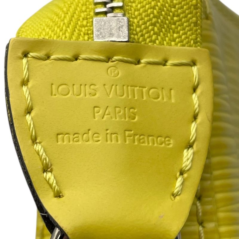 Louis Vuitton Pochette Accessoires M40975 Yellow Epi Handbag