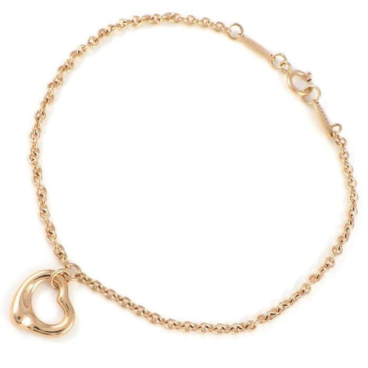 Tiffany & Co. Open Heart Bracelet in K18 Pink Gold - Exquisite Craftsmanship