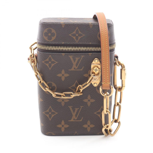Louis Vuitton Monogram Fawn Box Shoulder Bag - Timeless Elegance