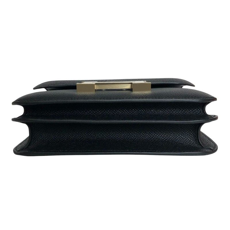 HERMES Constance 3 Mini Black & Gold Hardware - Timeless Elegance
