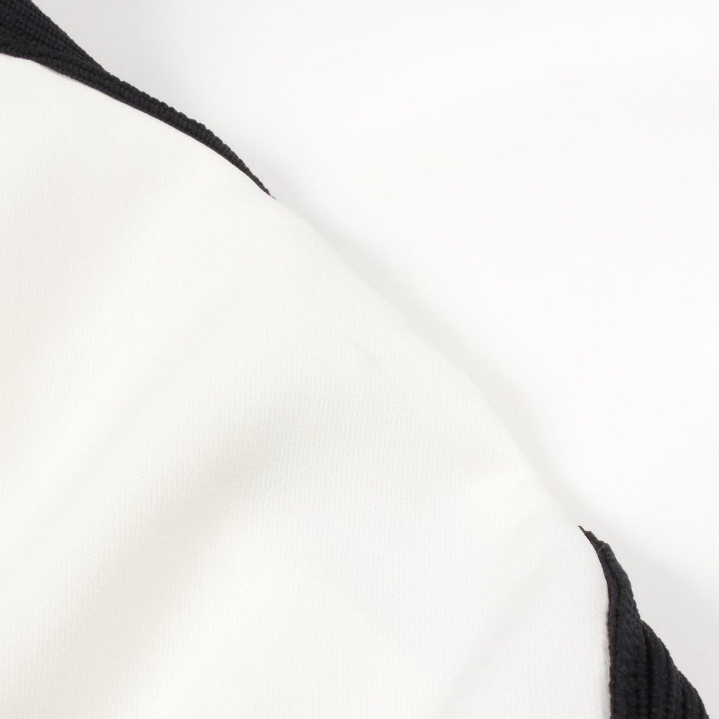 Sacai Technical Jersey Blouson - Exquisite White & Black Jacket