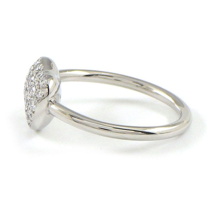 Tiffany & Co. Bean Design Ring with Pave Diamonds, 0.38ct, PT950