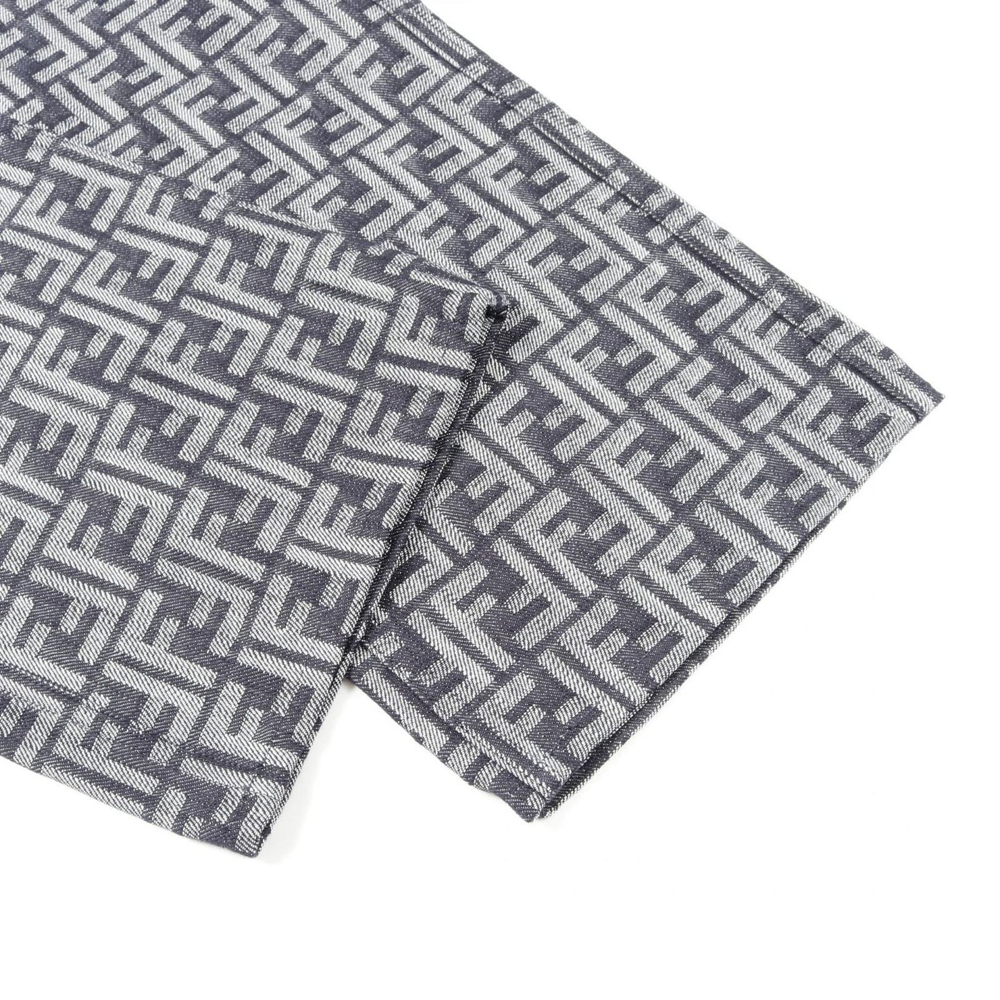 FENDI Zucchino Denim Pants in Navy - Size 32