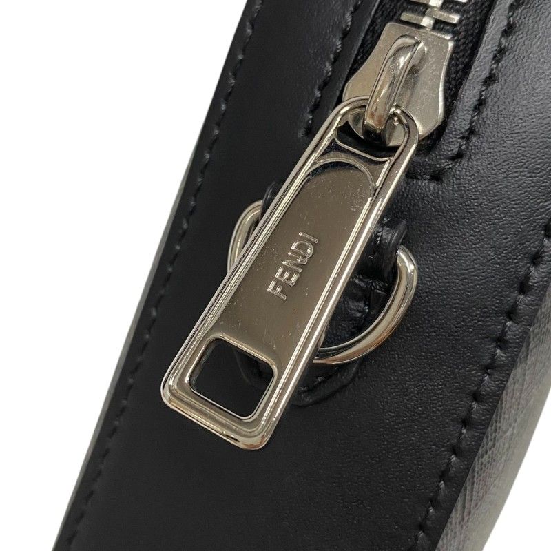Fendi Medium Camera Case in Black PVC - Exclusive Luxury Shoulder Bag
