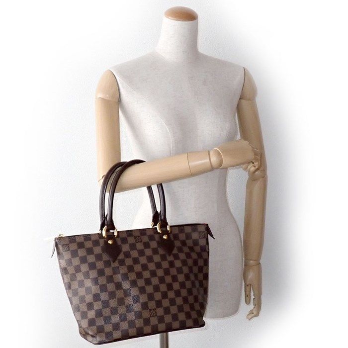 Louis Vuitton Saleya PM Tote Bag - Exquisite Brown Damier Canvas