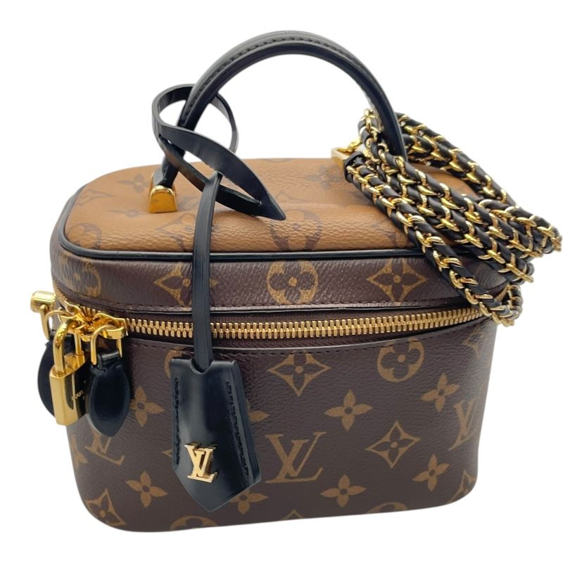 Louis Vuitton Vanity PM M45165 Monogram Reverse Shoulder Bag