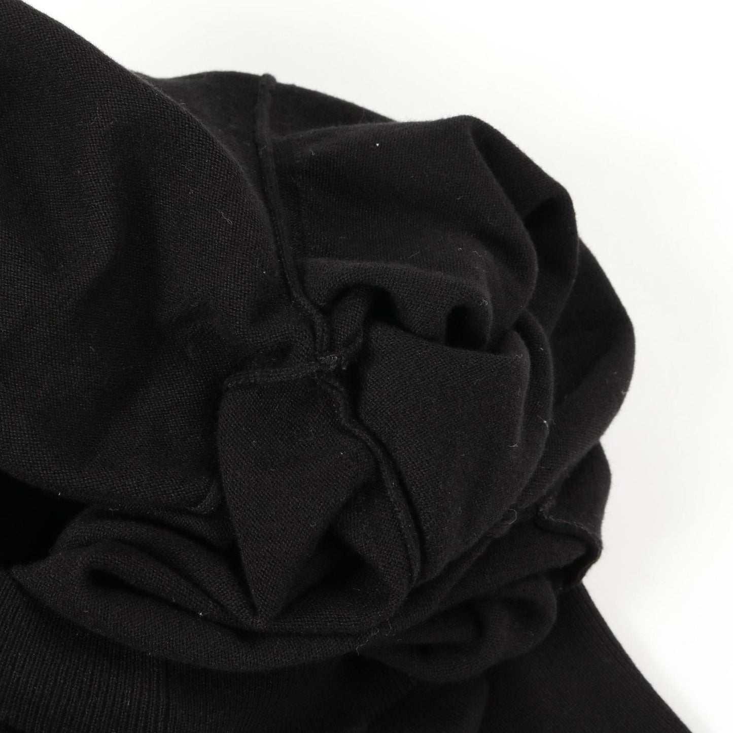 Louis Vuitton Logo Knit Sweater - Timeless Elegance in Black